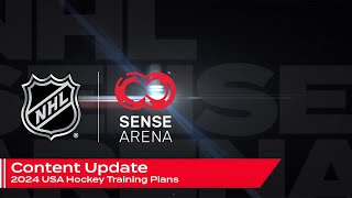 NHL Sense Arena | New Content Update | 2024 USA Hockey Training Plans