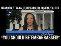 Brandon Straka tells Russian Collusion believer that she should be embarrassed