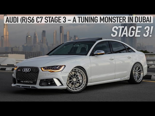 AUDI (R)S6 C7 STAGE 3 700hp 0-100 in 2.9s - Tuning monster on the