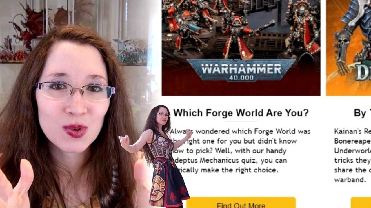 Which Forge World Am I?! New Adeptus Mechanicus Rules for Warhammer 40,000!