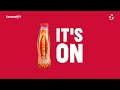 Lucozade energy  its on  hula tv ad