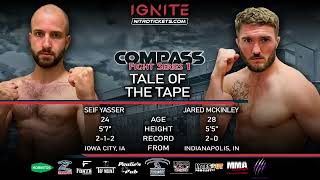 Ignite Fights Seif Yasser vs Jared Mckinley
