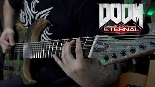 DOOM ETERNAL (OST) - BFG 10000 (Mick Gordon) // 8 String Guitar Cover