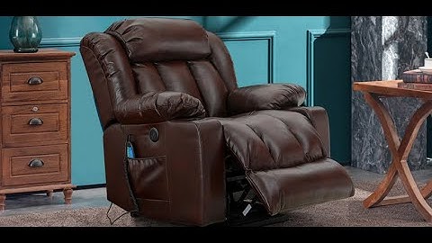 Power lift recliners with heat and massage