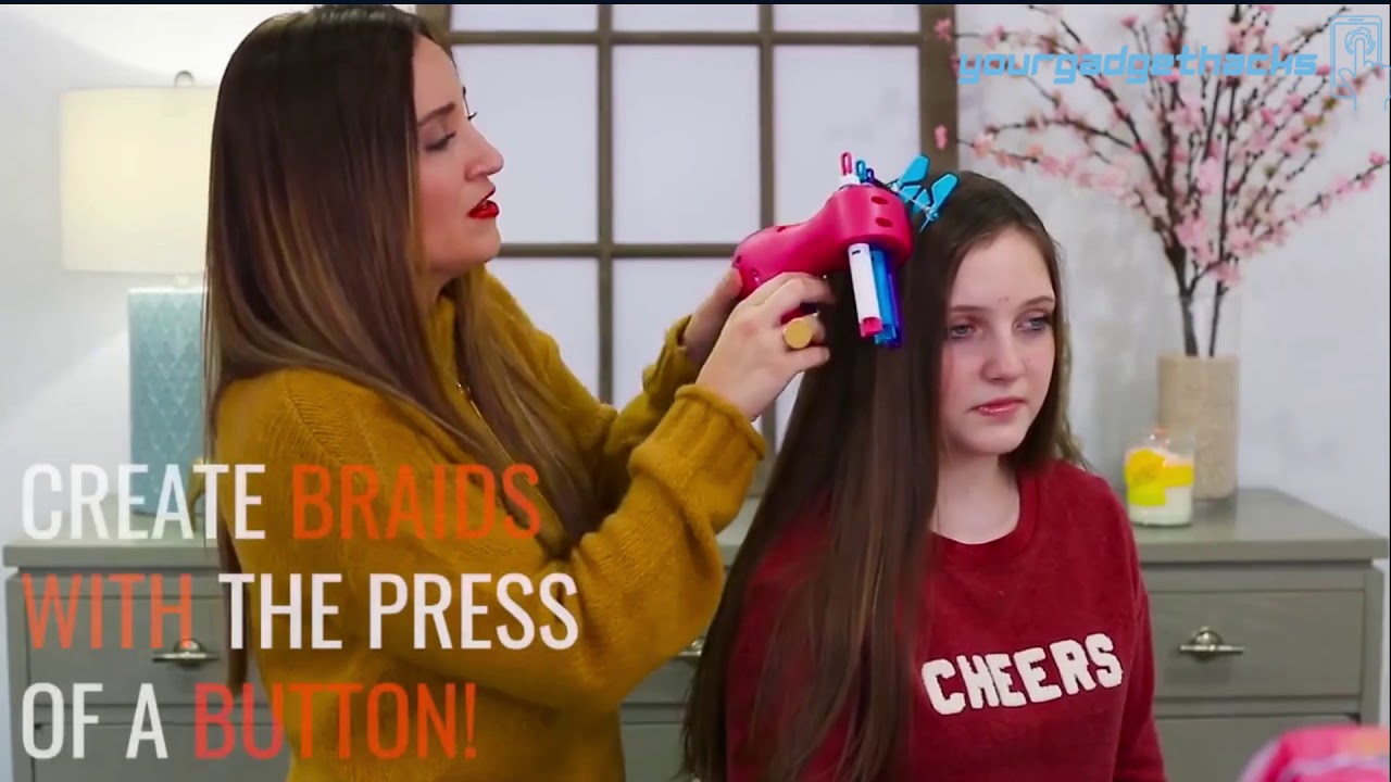 Automatic Hair Braider DIY HAIR BRAID KIT By Your Gadget Hacks YouTube