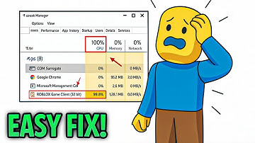 How to Fix High CPU Usage Issue in ROBLOX? (100% Working Method)