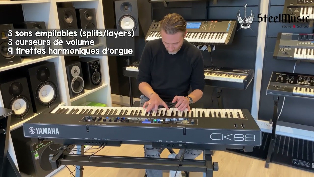 Yamaha - CK61 Clavier de scène : Nantel Musique