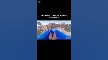 Trying out the new RUST Catapult. Then this happened.#rust #rustpvp #rustgame #rustshorts