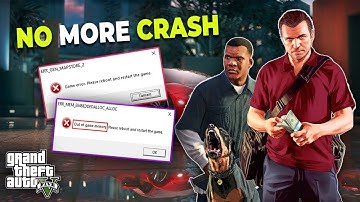 How to Fix GTA5 Crash issue | 100% Working | 2025