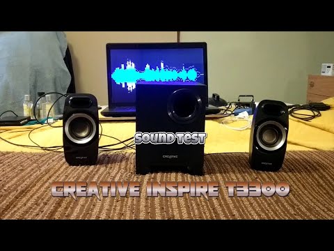 Creative Inspire t3300 - Sound Test