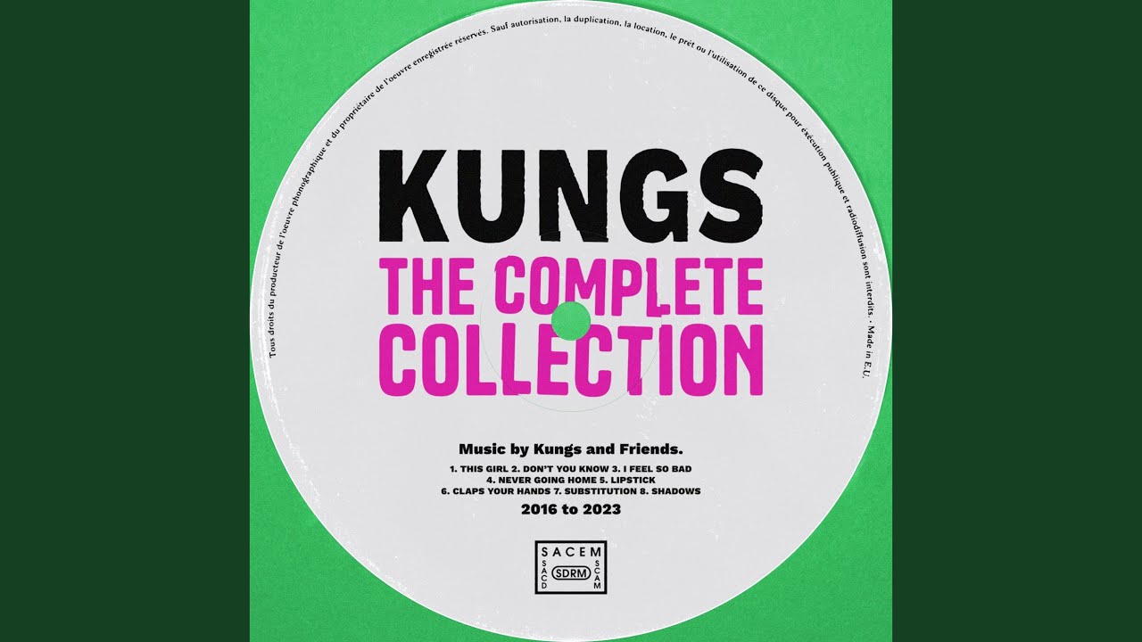 Kungs - This Girl / I Feel So Bad 7インチ I Feel So Bad - YouTube