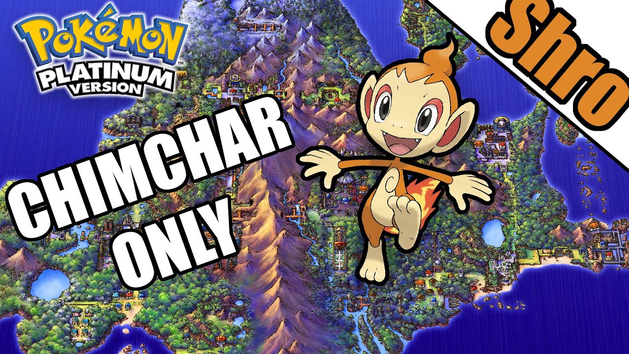 Can You Beat Pokemon Platinum With Only a Chimchar? Pokemon Challenge