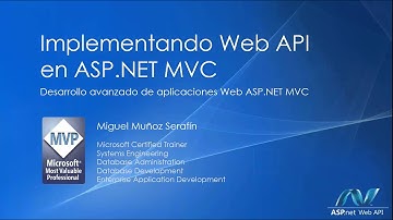 Implementando Web API en ASP.NET MVC