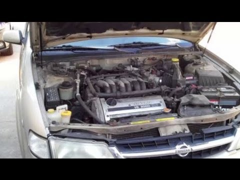 Nissan 3.0L Camshaft Sensor Oil Leak Fix DIY - YouTube Nissan 3.0L Camshaft Sensor Oil Leak Fix DIY - YouTube