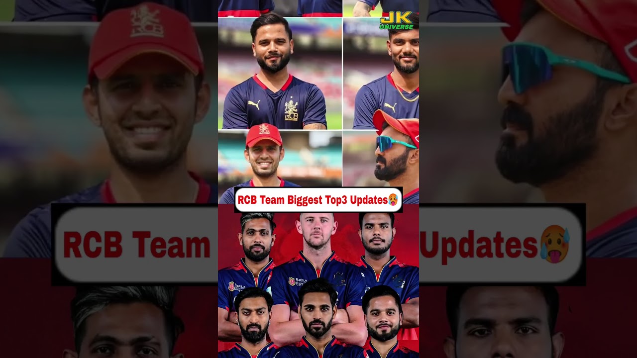 RCB Team Top3 Biggest Update🥵