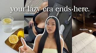 how to enter your DISCIPLINED GIRL ERA | tips to be consistent and *actually* be motivated!