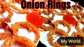 Crispy Onion Rings |ഉള്ളി വളയം |Easy Homemade Recipe