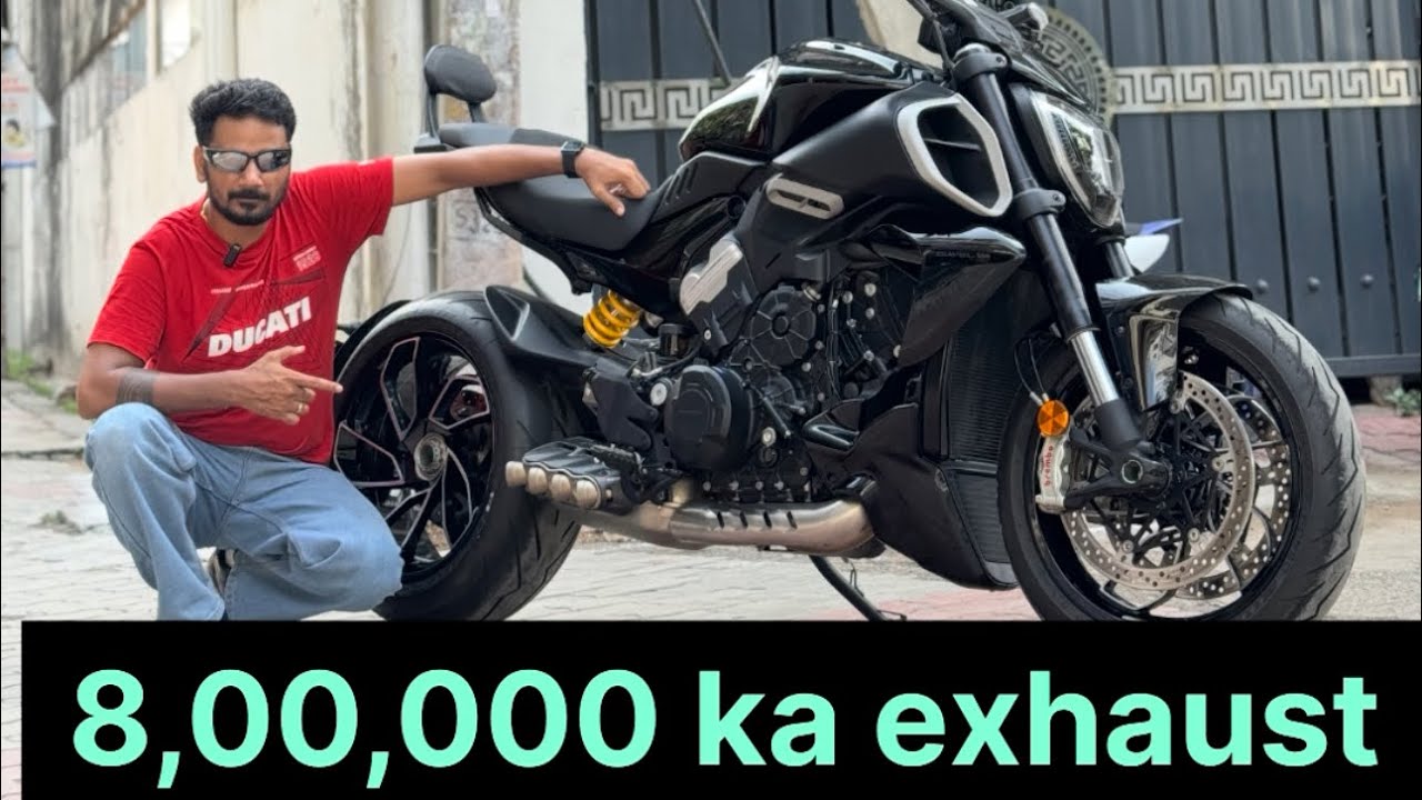 8,00,000 KA EXHAUST 😍 DUCATI X DIAVEL FOR SALE LUCKNOW 