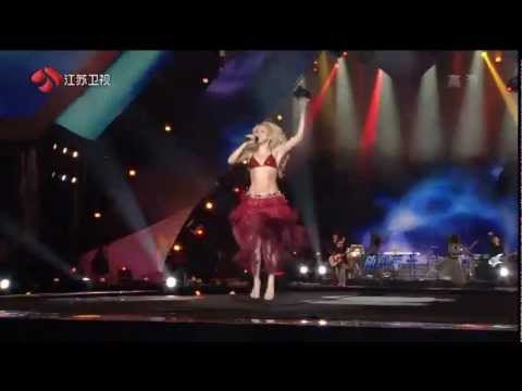 Shakira   Hips Don't Lie Live China Concert   YouTube
