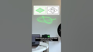 How the logo was made (Laser Sound Waves)