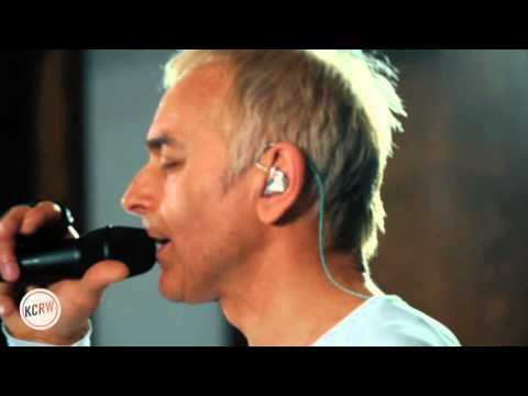 Underworld performing "Low Burn" Live on KCRW