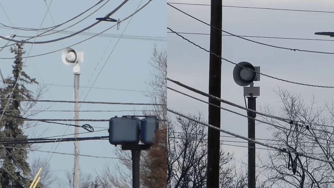 Celina, OH 2001-SRN & 2001-SRNB Siren Test - 1/4/2025