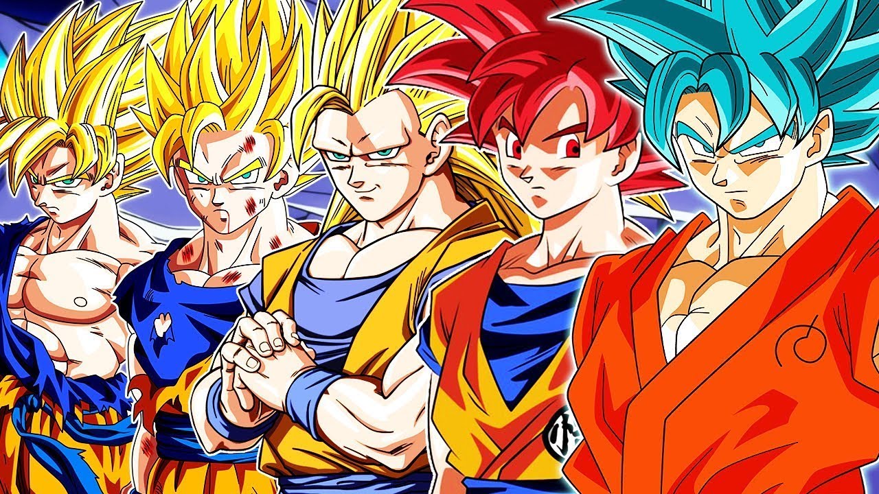Chỉ Số Sức Mạnh Của Son Goku Qua Các Thời Kỳ - Goku Evolution - Tổng Hợp  Những Bức Hình Đẹp Nhất - Blogradio