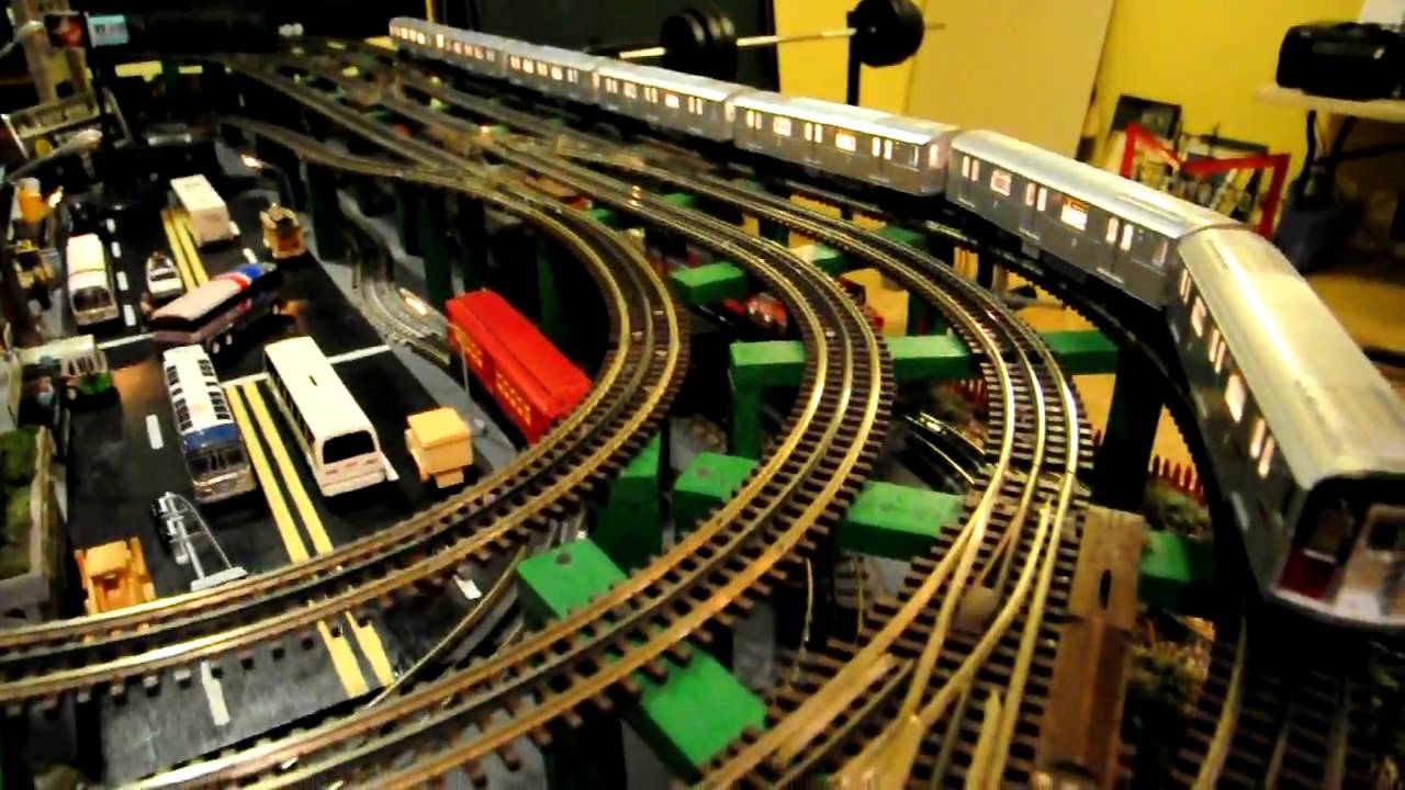 MTH MTA NYC Transit R142A 7-Car #6 Train Subway Set - YouTube