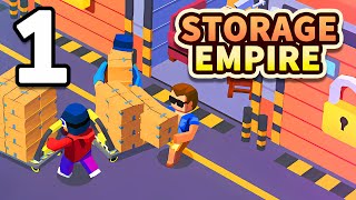 Storage Empire - Idle Tycoon part 1 Gameplay Walkthrough | iOS, Android, Simulation Game screenshot 2