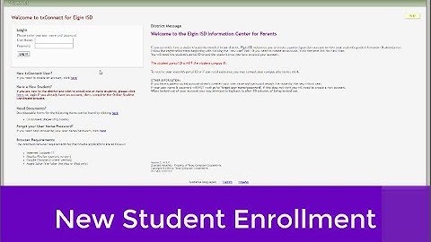 New Student Enrollment