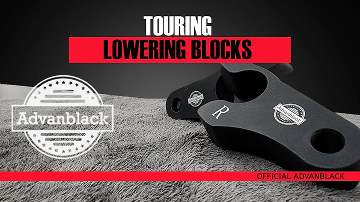 Advanblack 2 inch lowering blocks