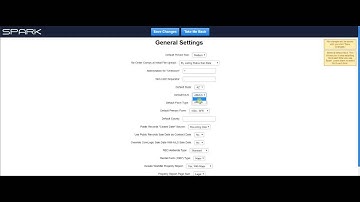 Spark Spotlight: General Settings