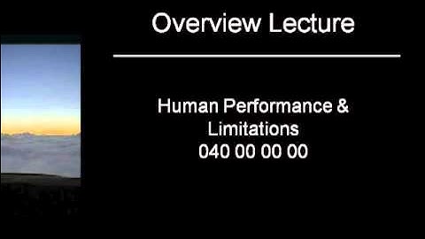 CATS ATPL HPL Introduction