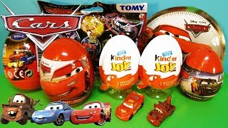 ТАЧКИ Дисней MIX! Игрушки машинки сюрпризы по мультику Cars Disney! Kinder Joy, Surprise Eggs, Welly