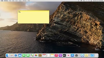 How to Use Sticky Notes or Stickies on Mac or MacBook [Tutorial]