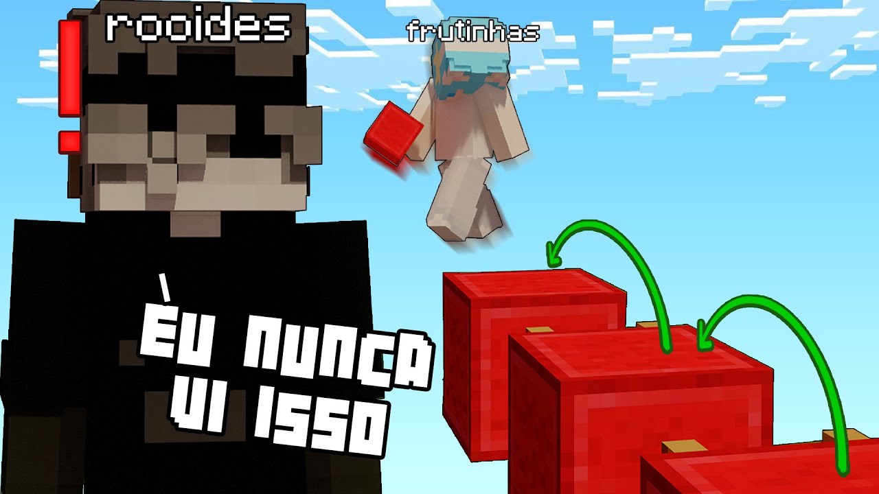 Ele faz uma das pontes mais IMPRESSIONANTES que eu ja vi... (MushMC BedWars)