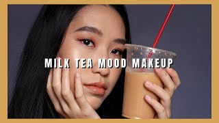☕️Milk Tea Mood Makeup Tutorial ➡️ using only Fenty Beauty screenshot 3