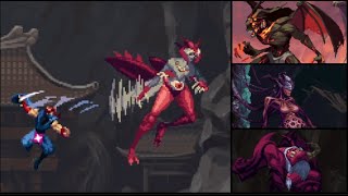 Ninja Gaiden Ragebound - All Bosses and Ending A