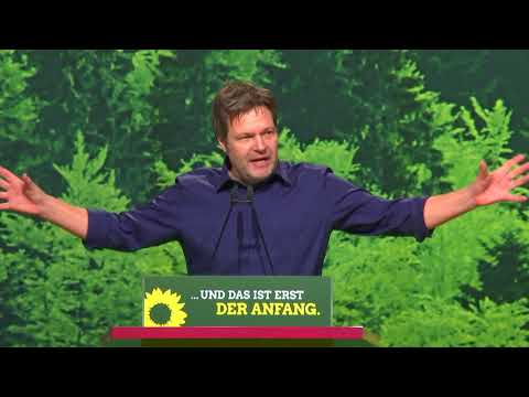 Robert Habeck Bewerbungsrede