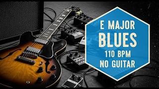 E Major Blues 110 BPM | 16 Min Dusty Warehouse Sessions | 12 Bar Backing Track No Guitar | USA Jam