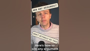 How To Win Any Argument (but you shouldn