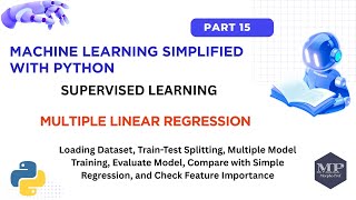 Part 15. Supervised Learning: Multiple Linear Regression [Machine Learning Series]