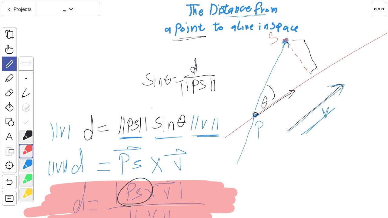 09 Analytical Geometry Lines in space - YouTube