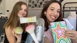 ASMR with my friend! Trying Fun Triggers! @graciejan