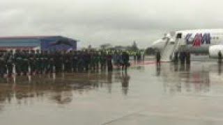 Pope Francis departs Mozambique for Madagascar