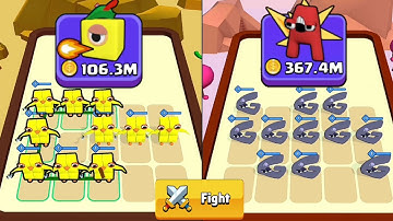 Merge Alphabet: Monster Fusion vs Merge Cube Number | NumberBlocks | Alphabet Lore | Number lore