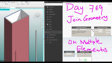 Revit Exercise (Day 749) Join Geometry on Multiple Elements