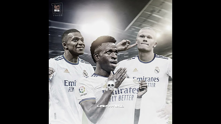 Welcome To Madrid Mbappe, Haaland, and Vincius Jr🥶😈 #shorts #football #soccer