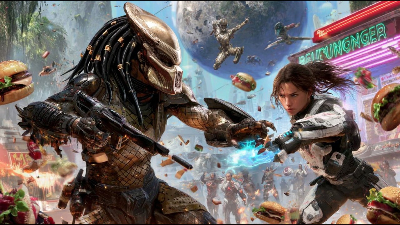 Predator Stole Lunch | Five Minutes Later, a Human Girl Caught Him and Defeated HFY | Sci-Fi Story
