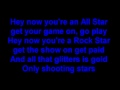 Smash Mouth - All Star Lyrics (ORIGINAL)